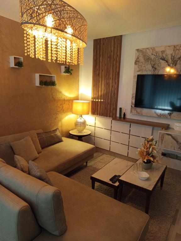 Posezení v ubytování Florida Studio Hammamet Nord