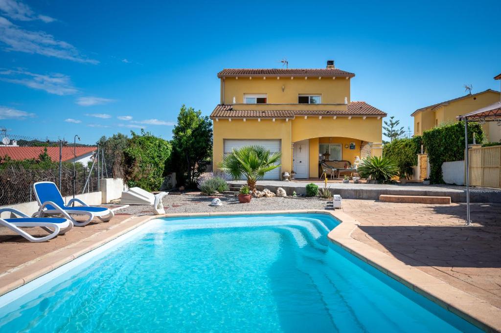 Bazén v ubytování AT095 House with private pool nebo v jeho okolí