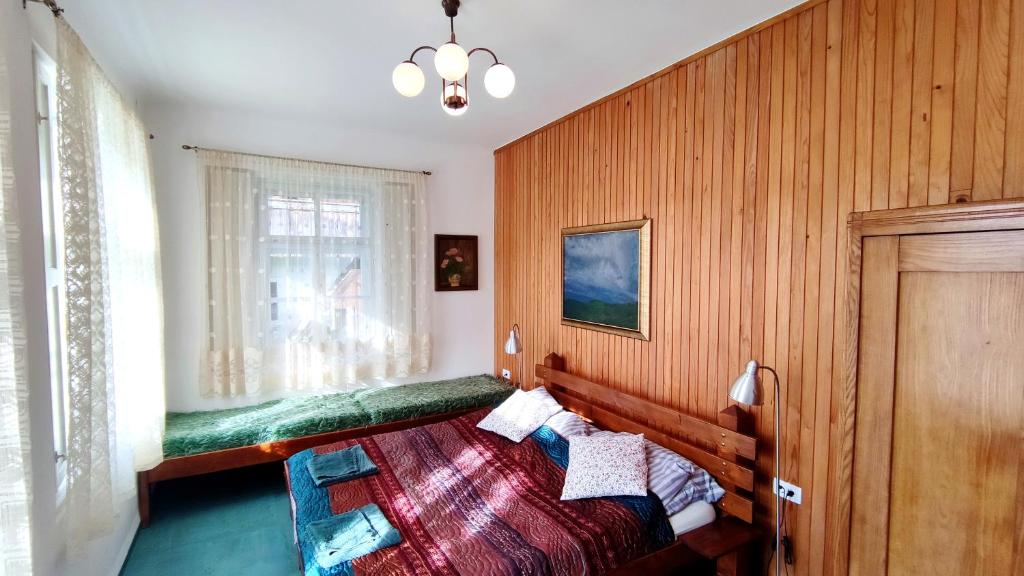 Postel nebo postele na pokoji v ubytování Vila Jasna