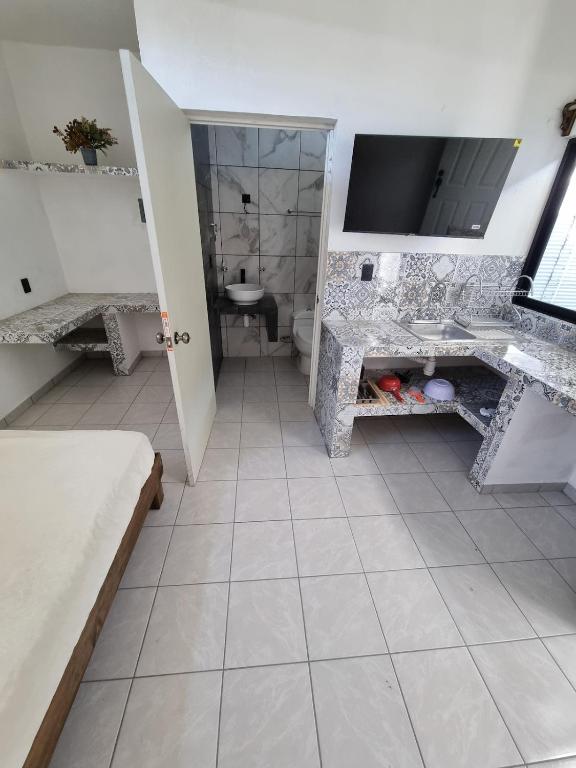 Koupelna v ubytování Villas La Vista