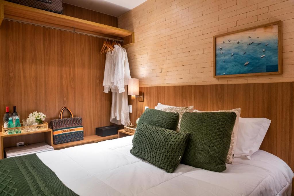 Postel nebo postele na pokoji v ubytování Canto Hotel