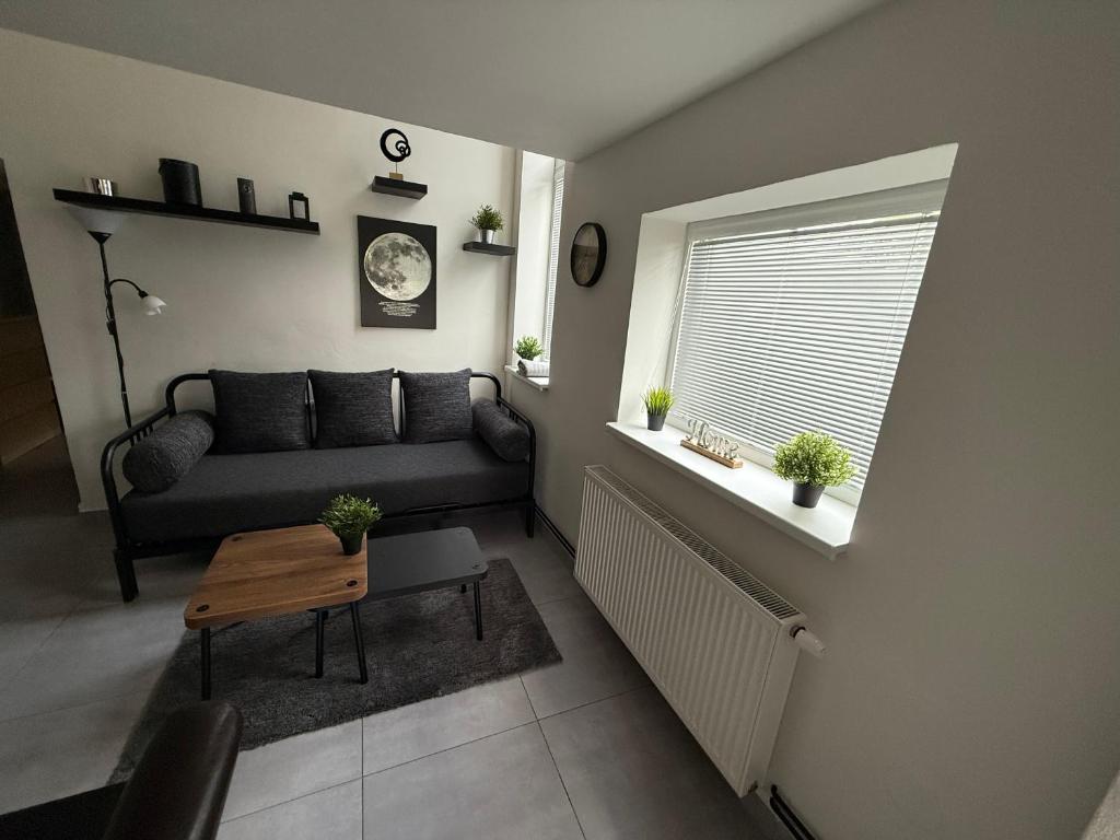 Posezení v ubytování apartman 50m2 garden parking Free