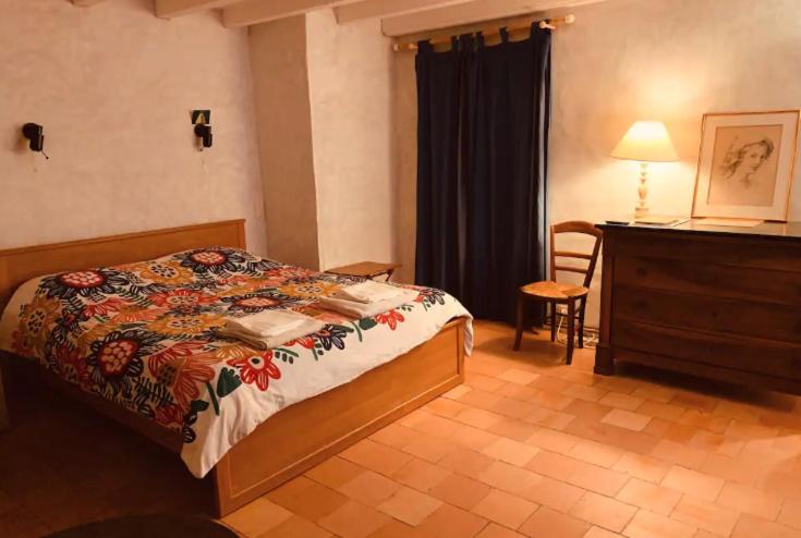 Ferme de Jeanleix - Chambre Double Avec Vue En Montagne