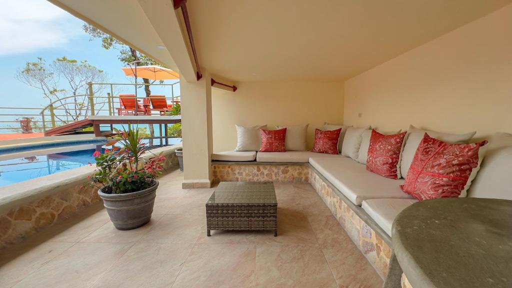 Posezení v ubytování Issimo Suites (Adults Only)