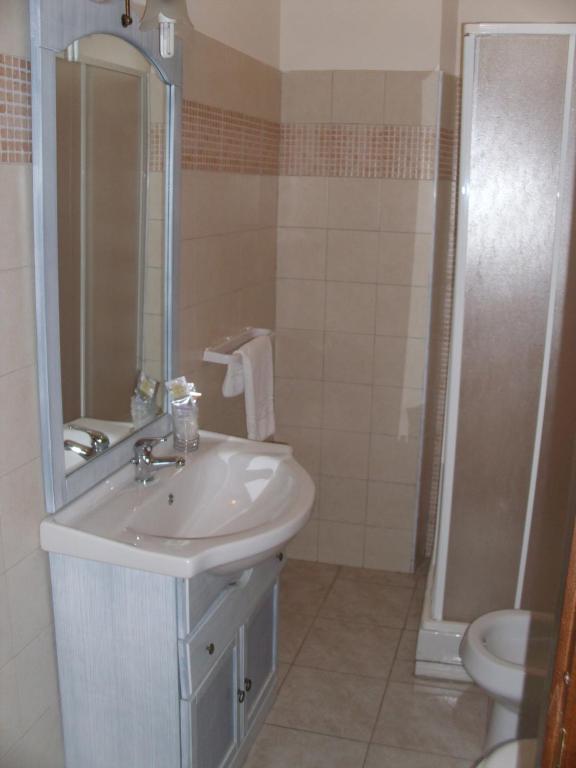 Koupelna v ubytování Villa Altieri