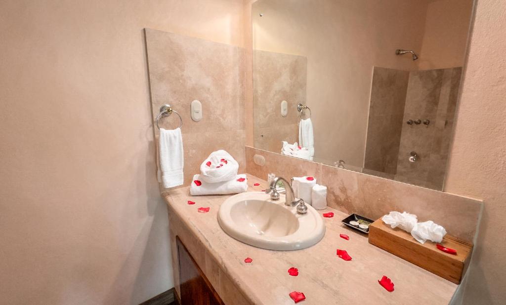 Koupelna v ubytování Issimo Suites (Adults Only)