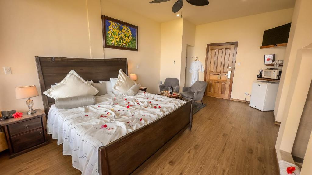 Postel nebo postele na pokoji v ubytování Issimo Suites (Adults Only)