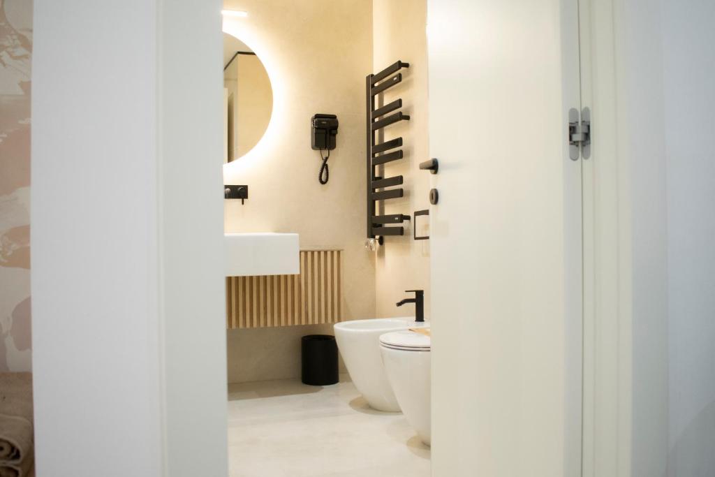 Koupelna v ubytování Kalinifta Rooms Luxury Style