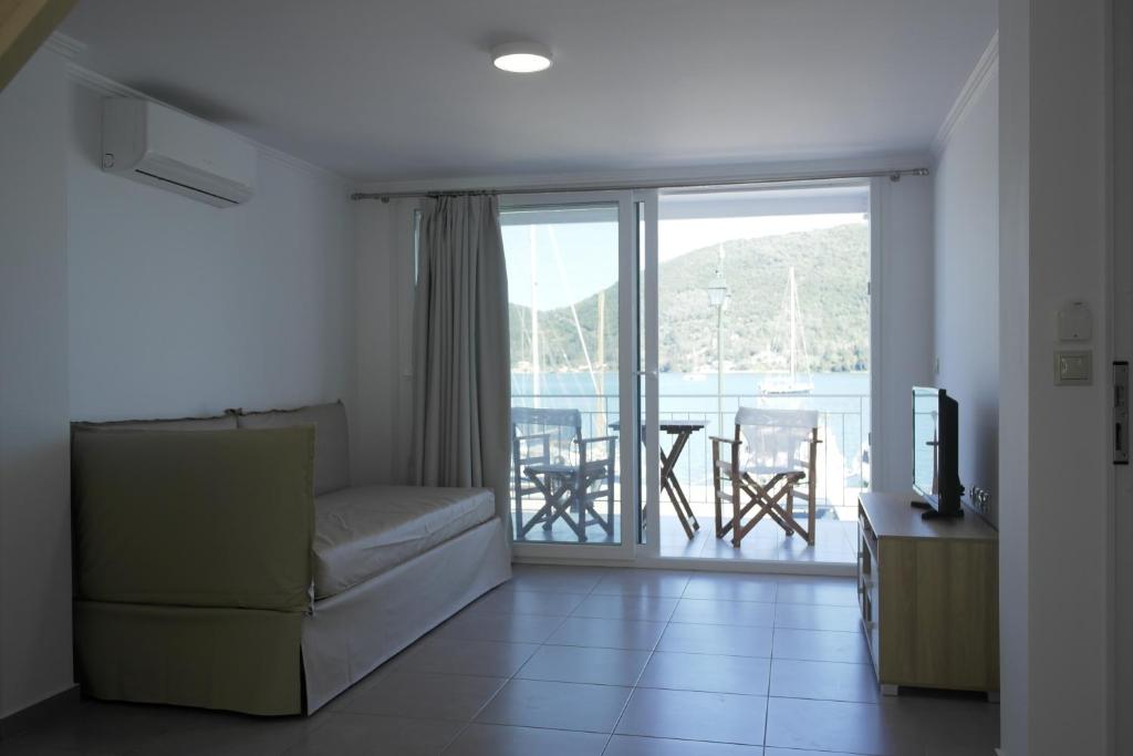 Posezení v ubytování Andromeda Seaside Apartments