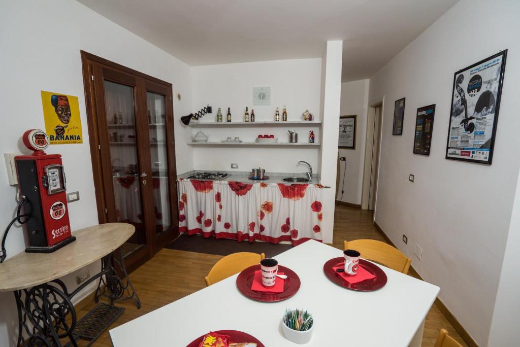 Kuchyňa alebo kuchynka v ubytovaní Casa Del Jazz