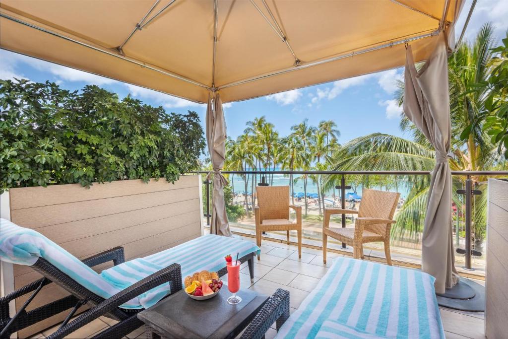 Balkón nebo terasa v ubytování Hyatt Regency Waikiki Beach Resort & Spa