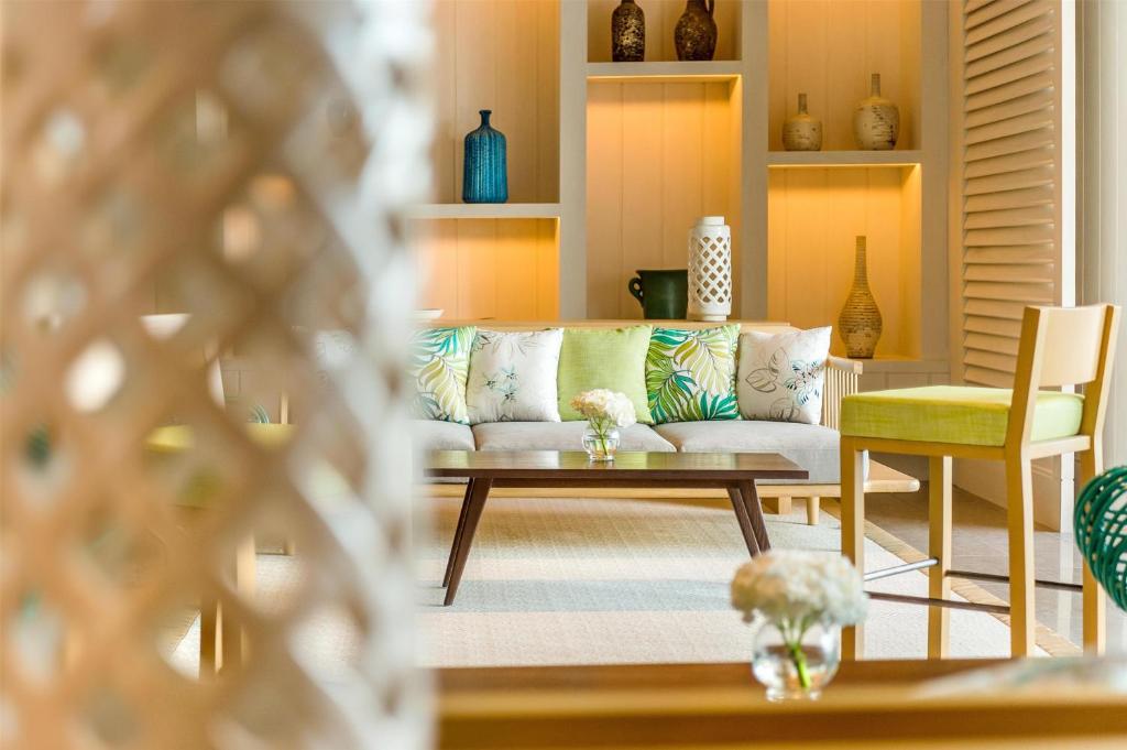 Posezení v ubytování Park Hyatt St. Kitts