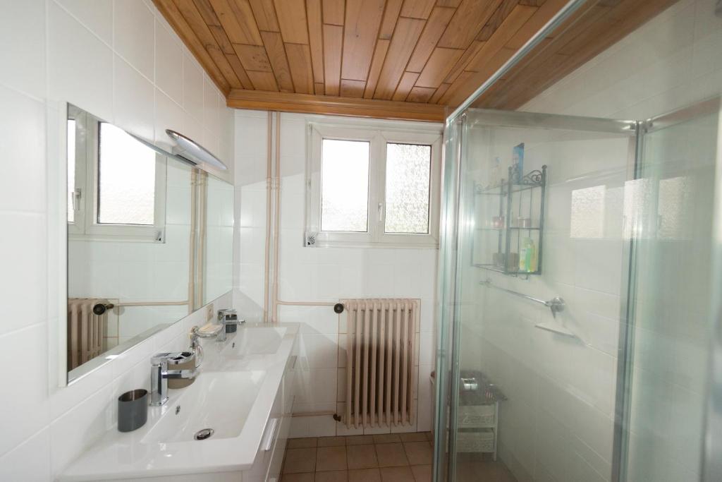 Koupelna v ubytování Appartement T3 Aux Deux Cigognes Gries
