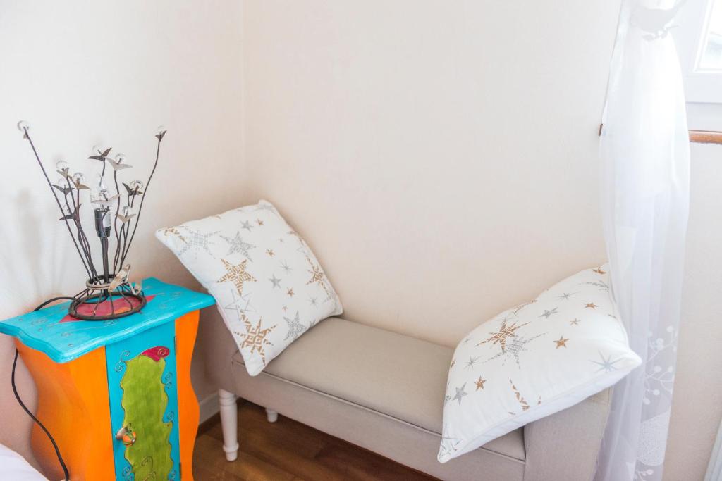 Posezení v ubytování Appartement T3 Aux Deux Cigognes Gries