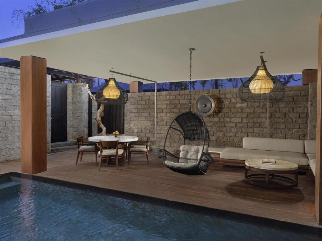 Bazén v ubytování The Apurva Kempinski Bali nebo v jeho okolí
