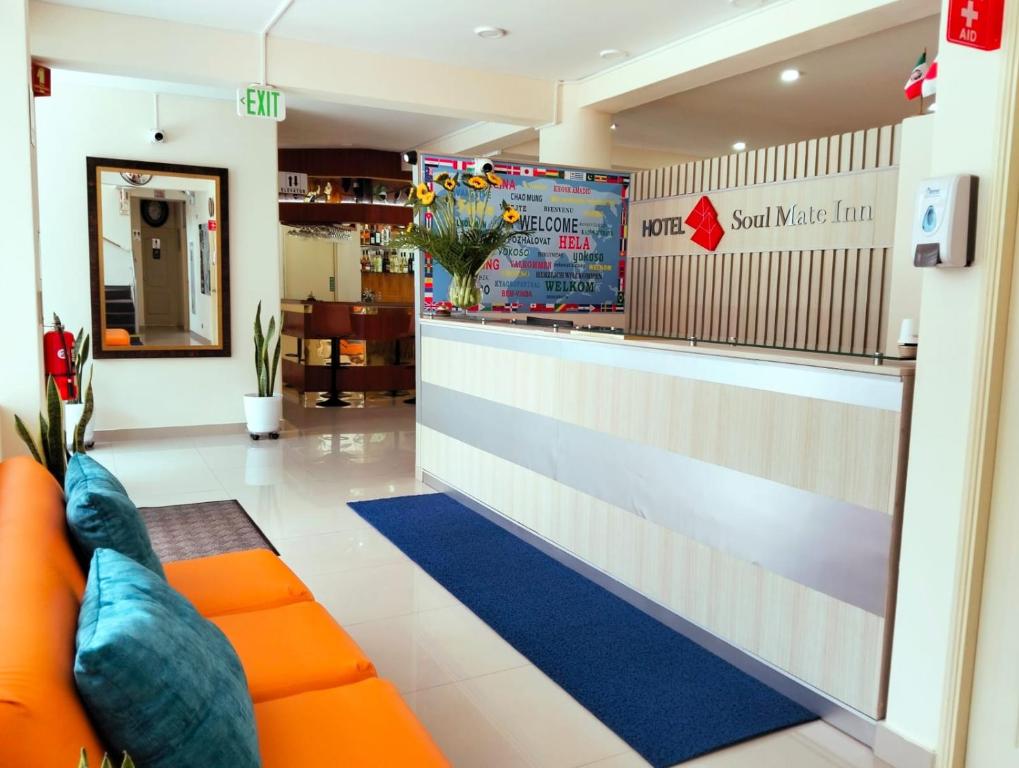 Posezení v ubytování Hotel Soul Mate Inn