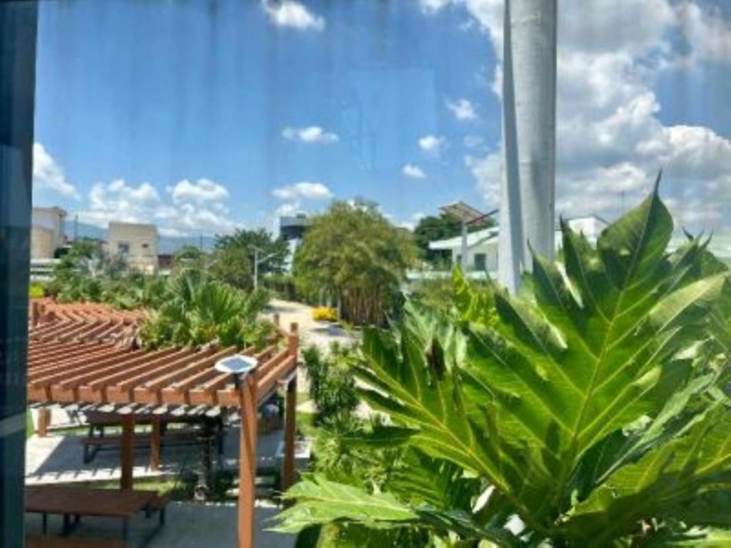Balkón nebo terasa v ubytování Đất Quảng Villa