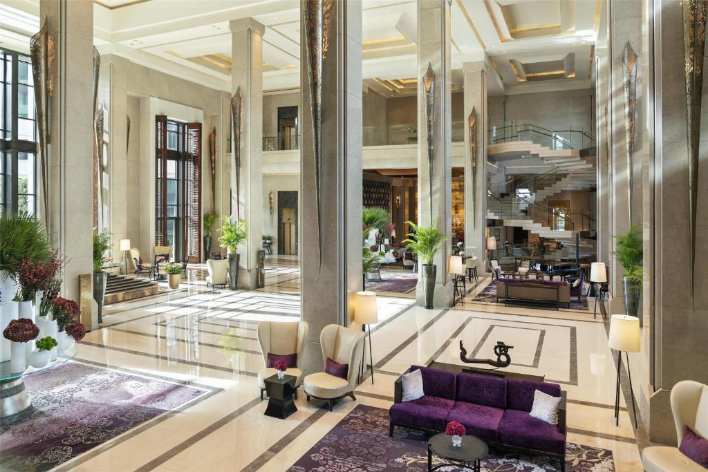 Posezení v ubytování Siam Kempinski Hotel Bangkok