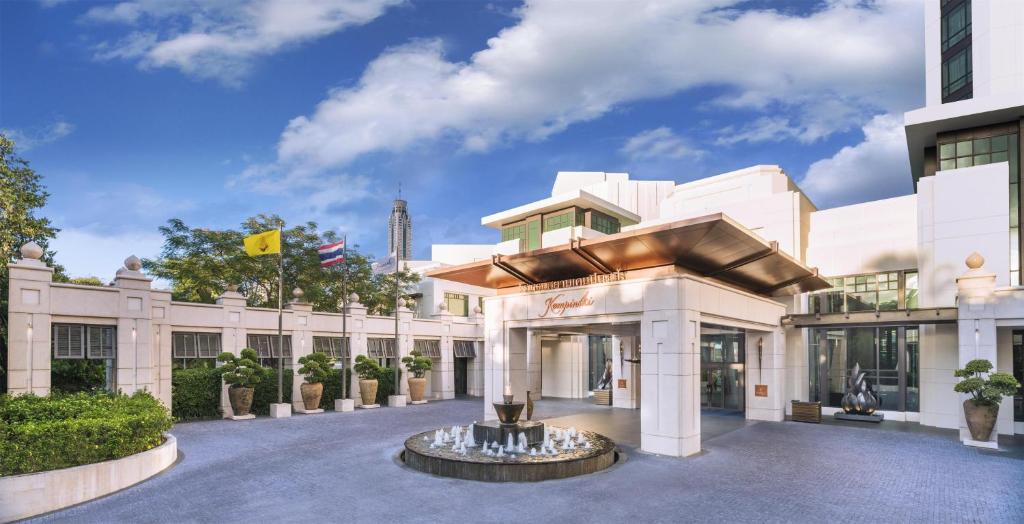 Das Gebäude in dem sich das Hotel befindet