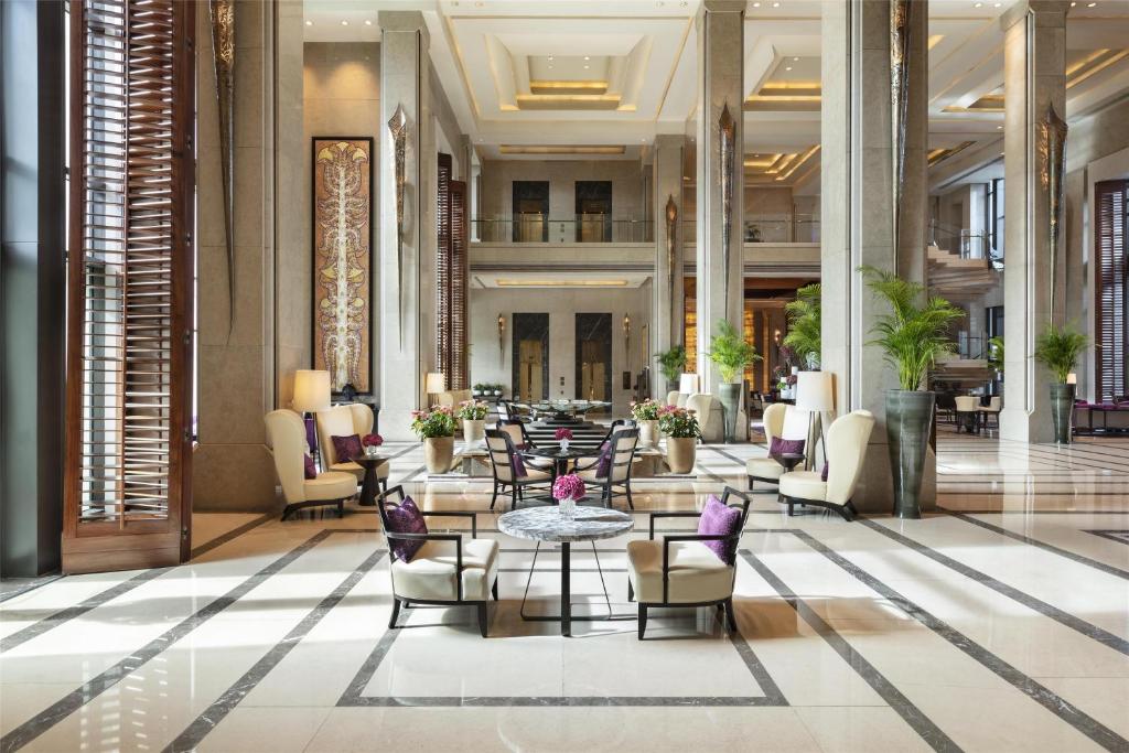 Posezení v ubytování Siam Kempinski Hotel Bangkok