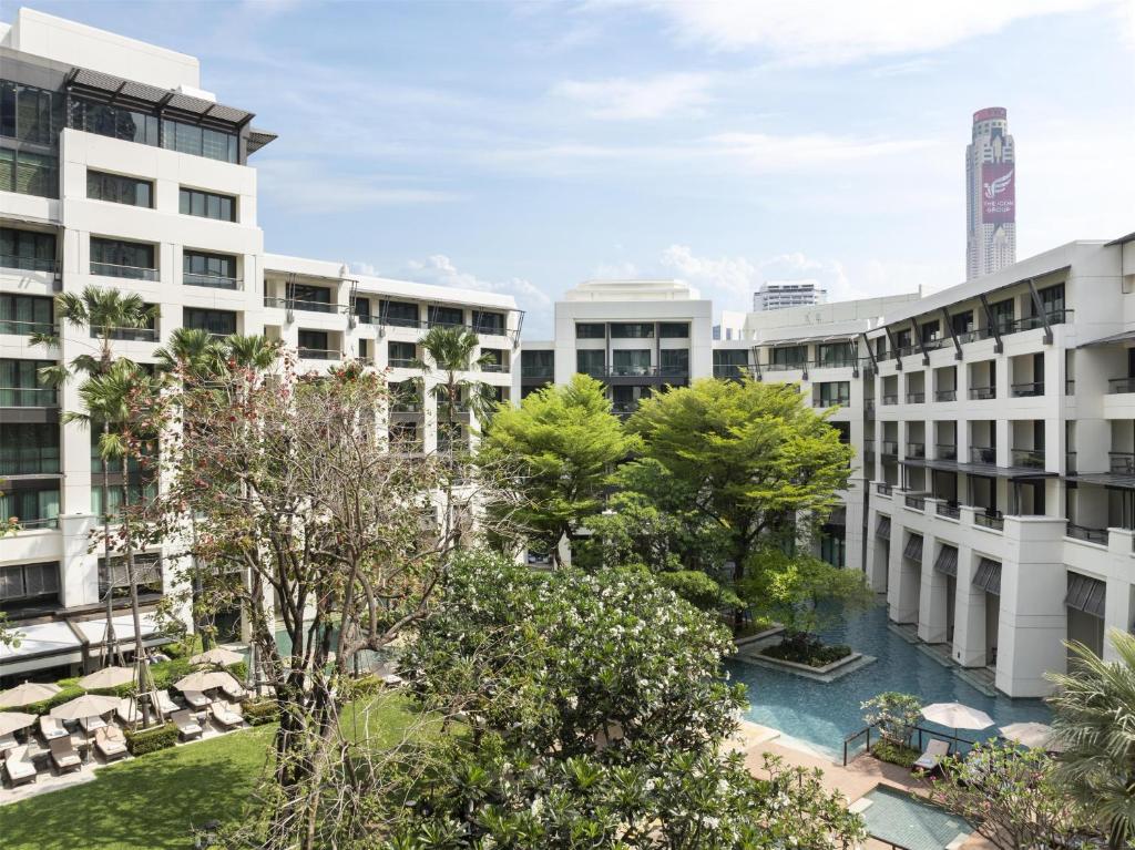 Ein Garten an der Unterkunft Siam Kempinski Hotel Bangkok