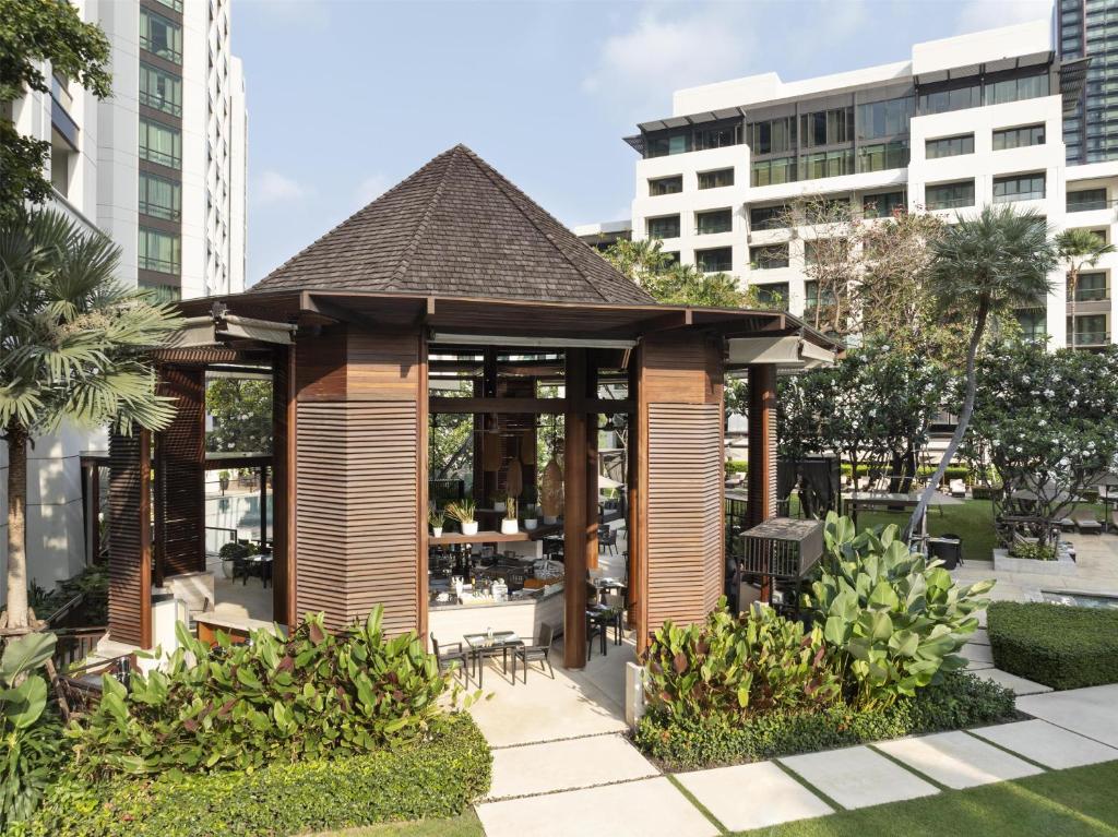 Zahrada ubytování Siam Kempinski Hotel Bangkok