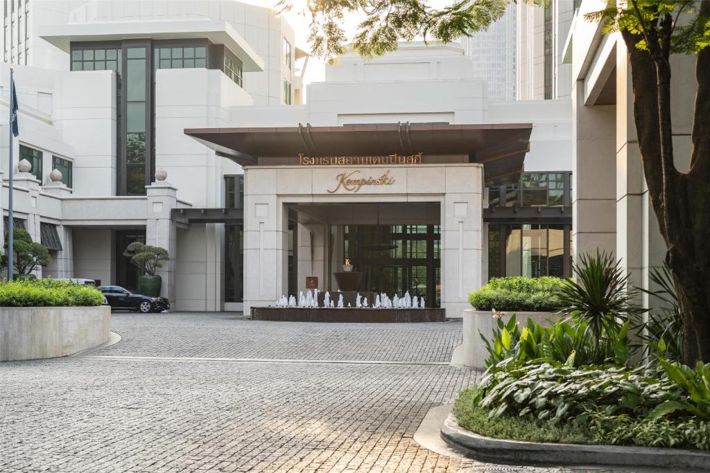 Exteriér nebo vchod ubytování Siam Kempinski Hotel Bangkok
