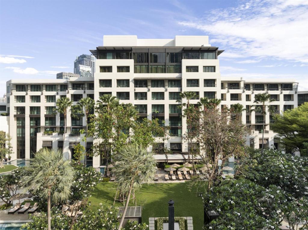 Zahrada ubytování Siam Kempinski Hotel Bangkok