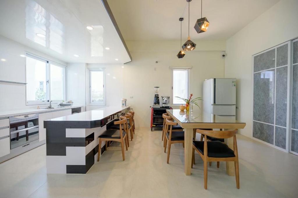 Kuchyň nebo kuchyňský kout v ubytování Island Arch Homestay
