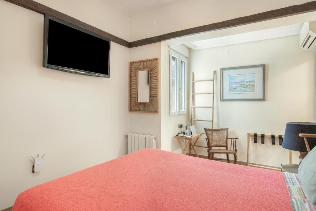 TV a/nebo společenská místnost v ubytování Chalet Casa Azul