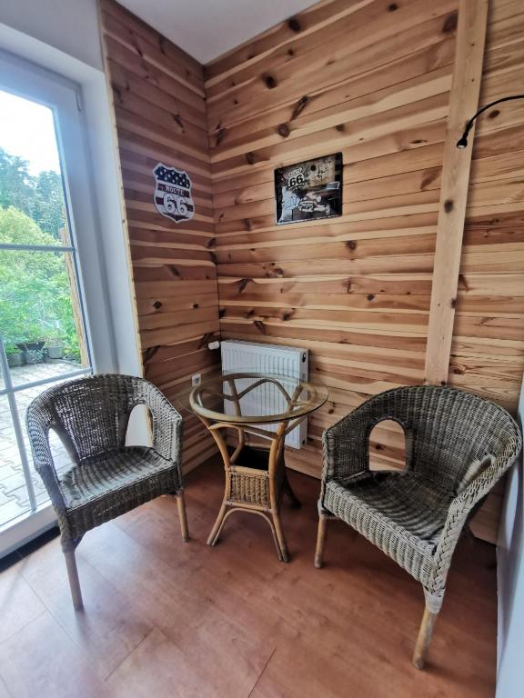 Posezení v ubytování Gästehaus Möbius