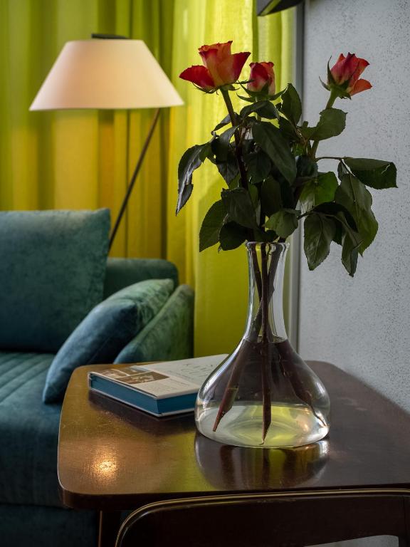 Istumisnurk majutusasutuses Apartments im LOIDLs GUESTHOUSE