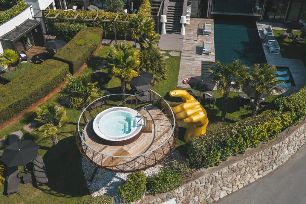 Bazén v ubytování Hotel Gartner nebo v jeho okolí
