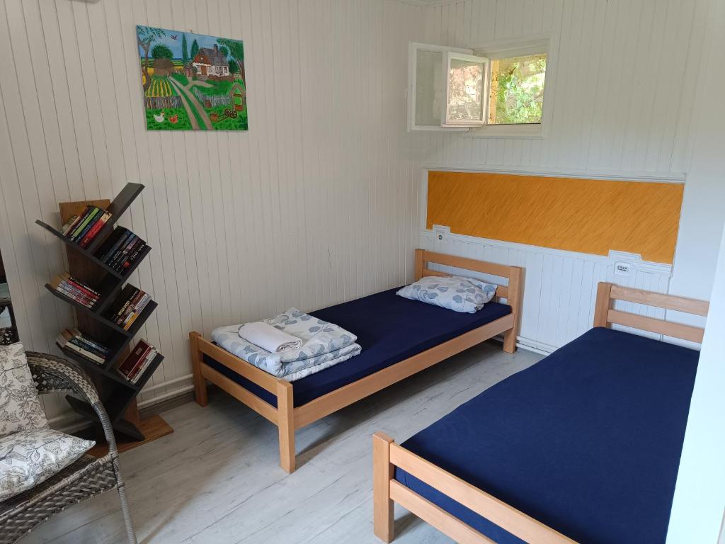 Postel nebo postele na pokoji v ubytování Salaš Striber