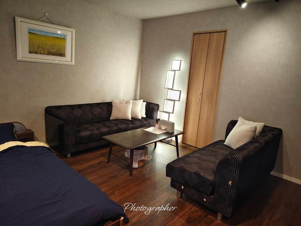 Posezení v ubytování Guest House WA