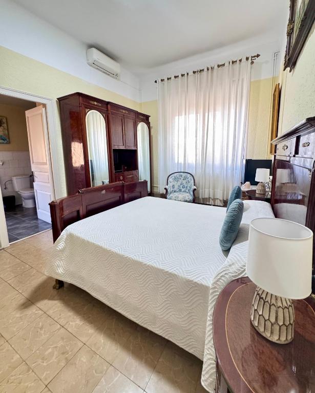 Posteľ alebo postele v izbe v ubytovaní Habitaciones Villa Marcia Solo Adulto