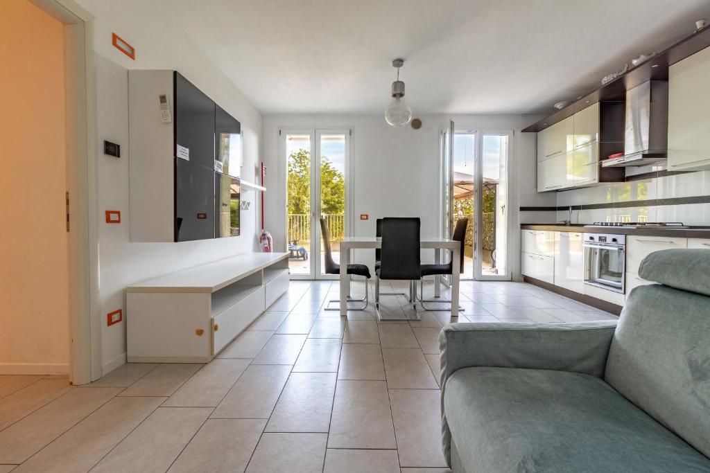 Posezení v ubytování Airport Marco Polo -free park-