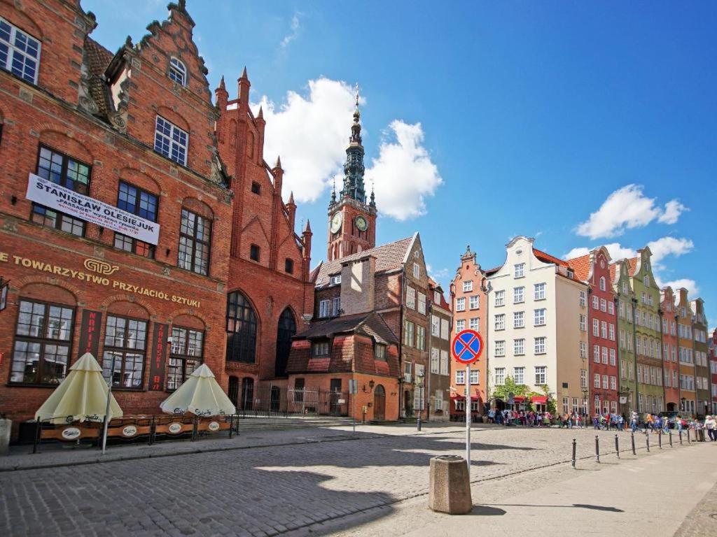 Výhľad na mesto Gdansk alebo výhľad na mesto priamo z apartmánu