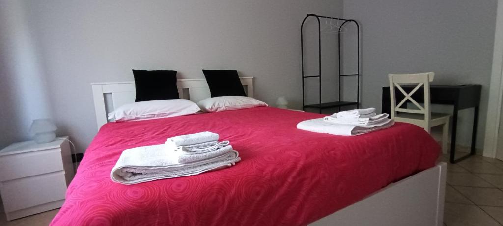 Postel nebo postele na pokoji v ubytování B&B Bellavista Gerace
