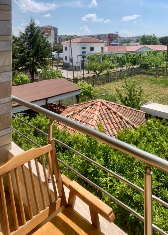 Balkón nebo terasa v ubytování Triena Rooms
