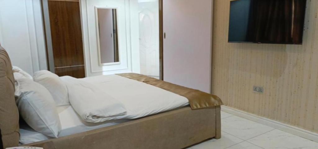 Sjónvarps- og/eða afþreyingartæki á S A Luxury Apartments