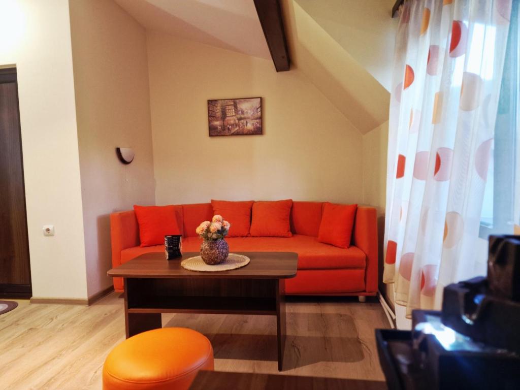 Posezení v ubytování Rebeka Guest House