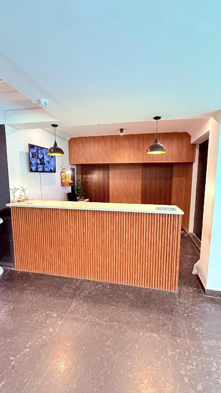 Vstupní hala nebo recepce v ubytování Akshay corporate hotel