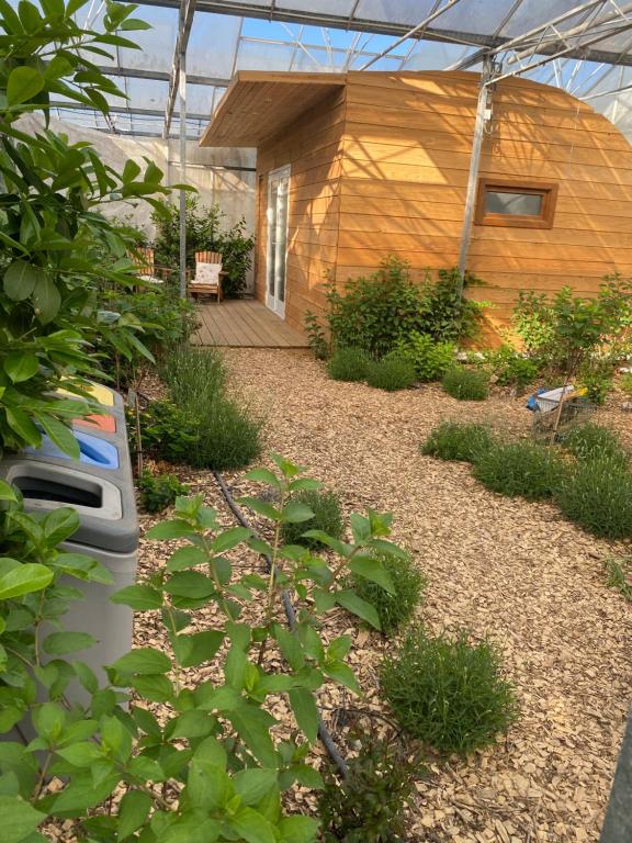 Zahrada ubytování Luxurious Tiny House with HotTub
