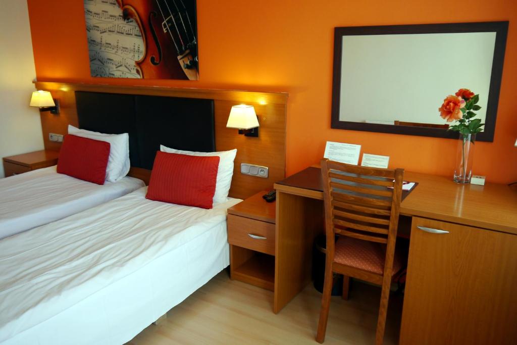 Postel nebo postele na pokoji v ubytování 55myHOUSE