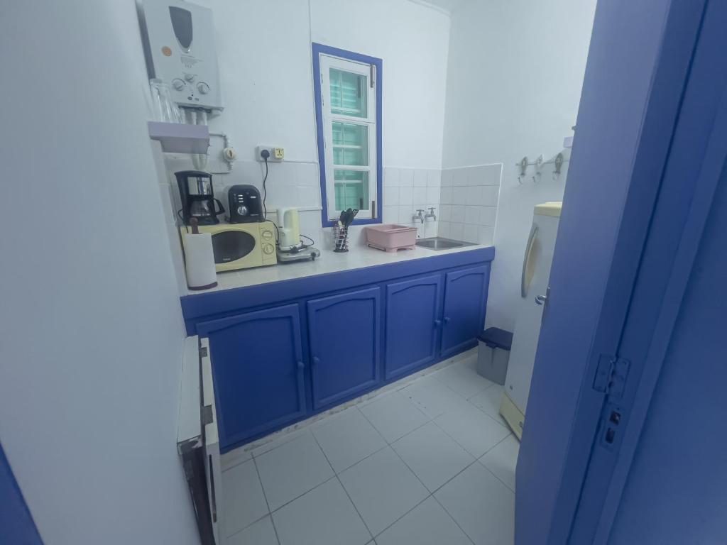 Kuchyň nebo kuchyňský kout v ubytování Beachfront Appartment