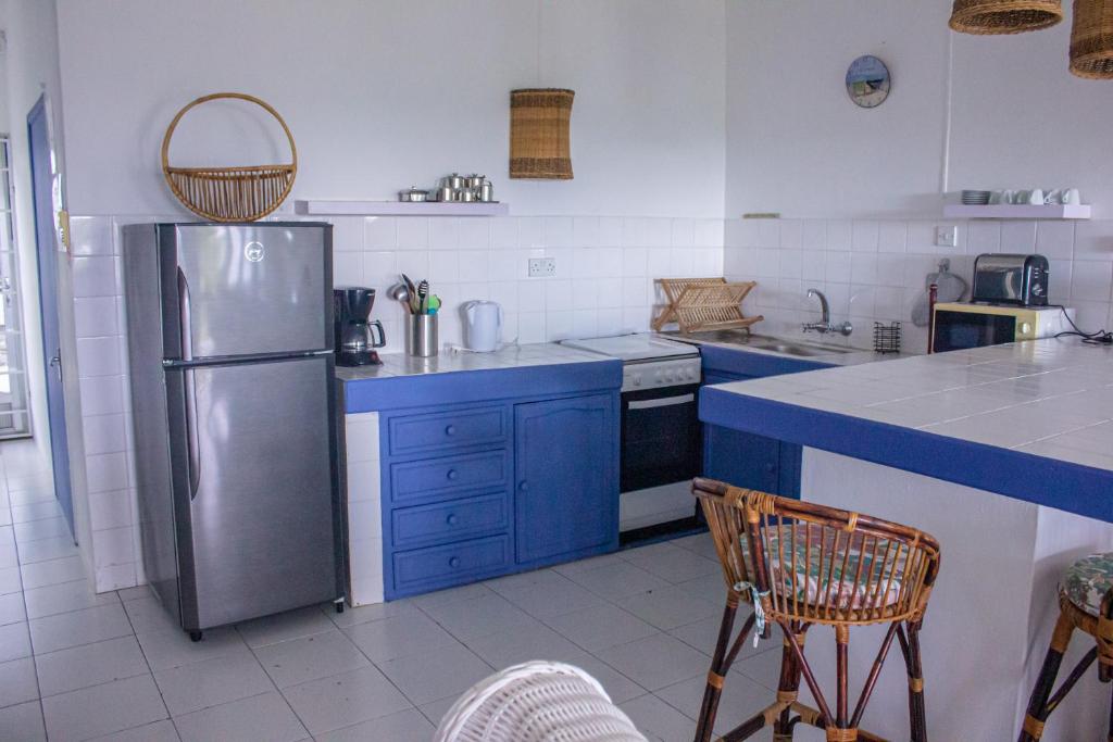 Kuchyň nebo kuchyňský kout v ubytování Beachfront Appartment