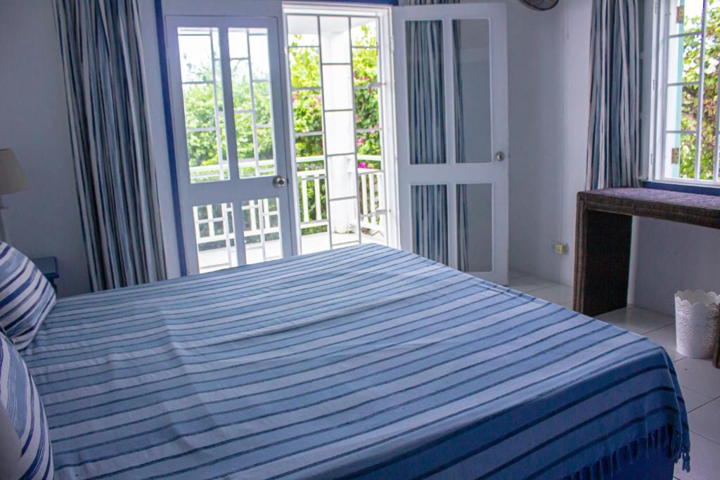 Postel nebo postele na pokoji v ubytování Beachfront Appartment