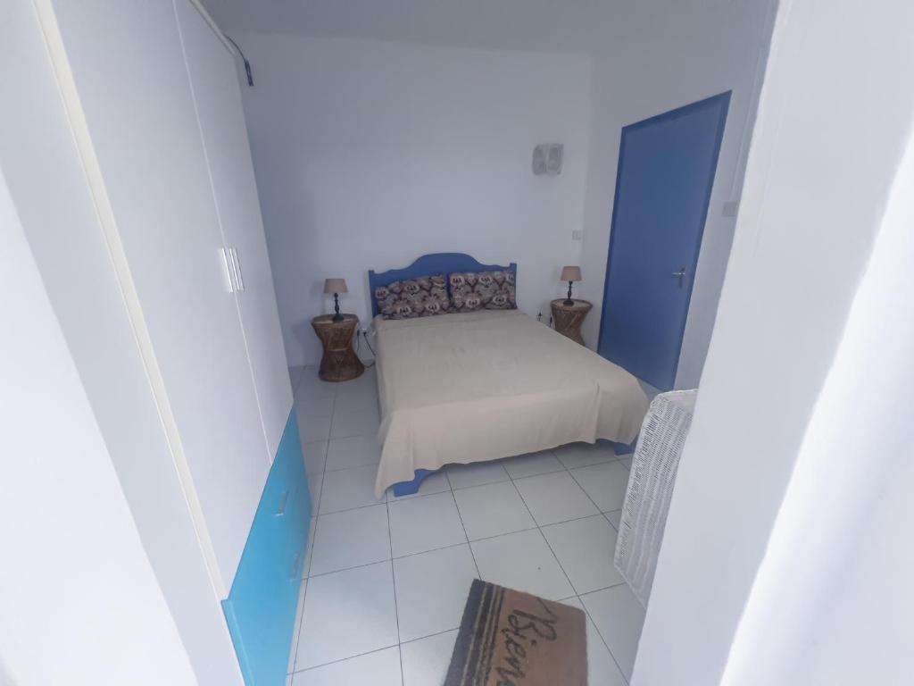 Postel nebo postele na pokoji v ubytování Beachfront Appartment