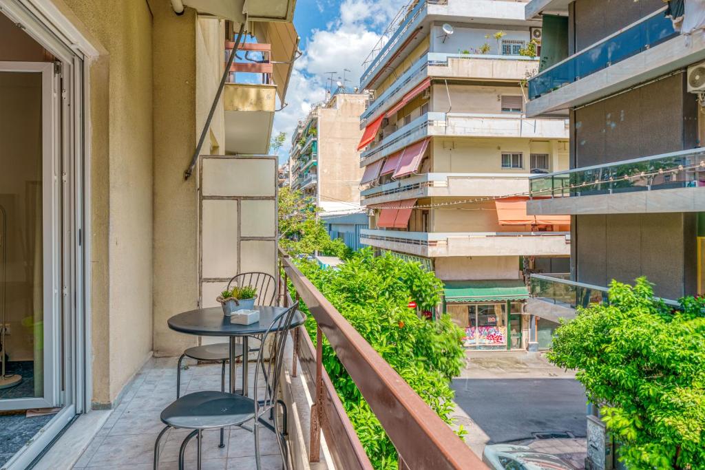 Balkón nebo terasa v ubytování Modern & Elegant Getaway near Pasalimani